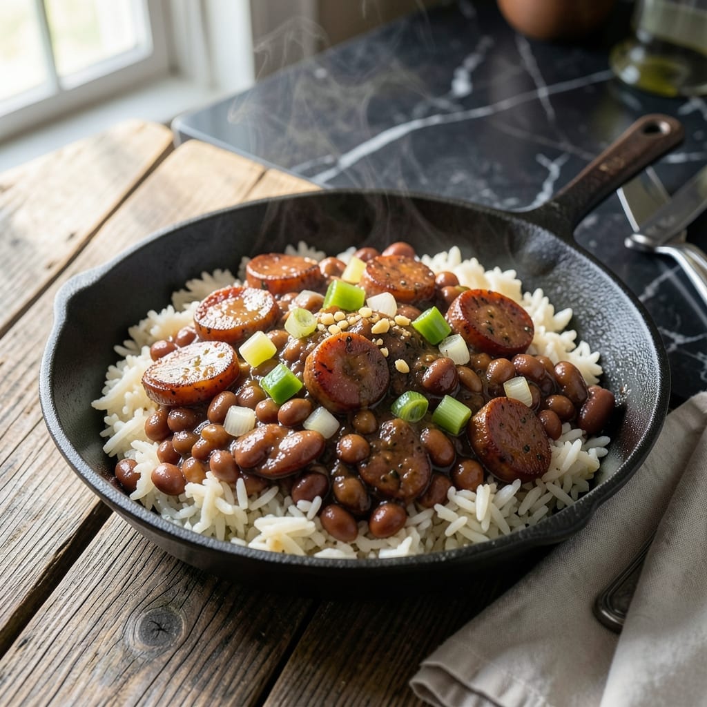 Red Beans and Rice Recipe Using Canned Beans: Louisiana-Style in 20 Minutes Red Beans and Rice Recipe Using Canned Beans: Louisiana-Style in 20 Minutes