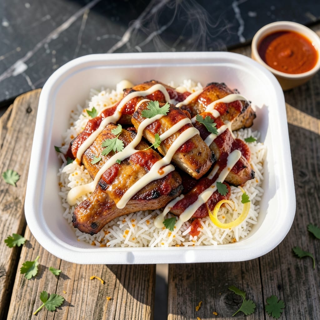 NYC Halal Chicken and Rice Recipe: Street Cart Flavors at Home