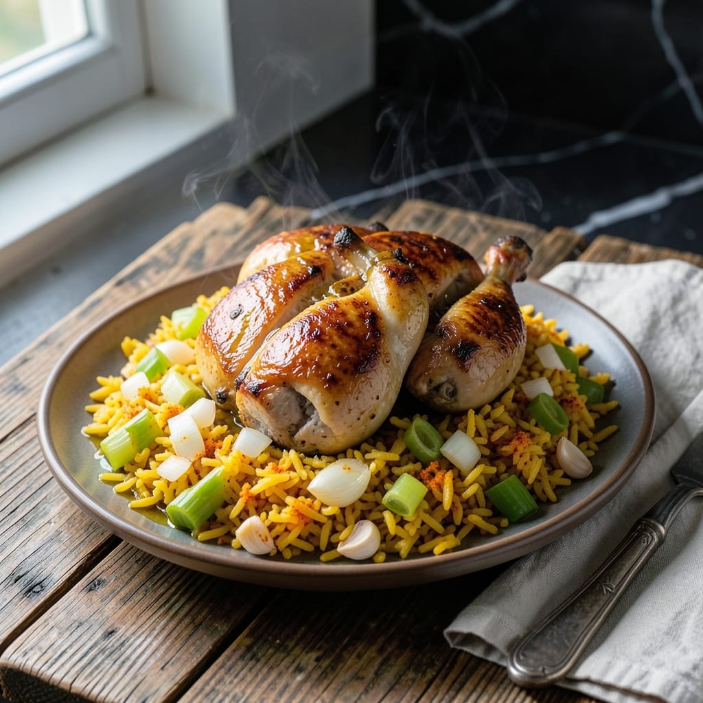 Chicken and Zatarain's Yellow Rice Recipe: One-Pot Cajun-Spiced Feast