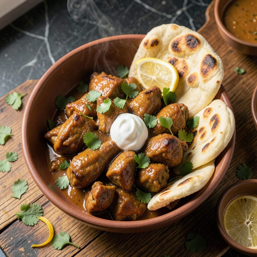 Butter Chicken and Naan Recipe: Richly Spiced North Indian Feast