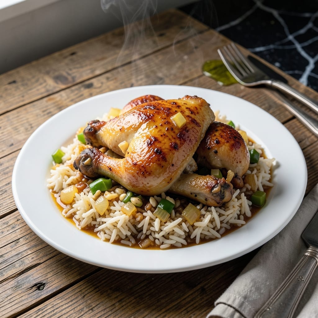 Southern Style Chicken and Rice Recipe: One-Pot Comfort With Golden Crisp Topping