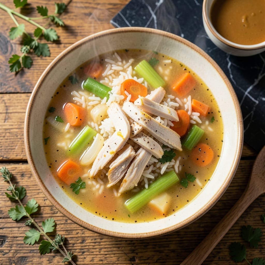 Publix Chicken and Rice Soup Recipe: Velvety Broth With Tender Bites