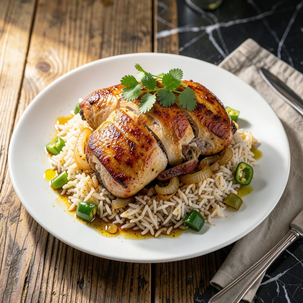 Cuban Chicken and Rice Recipe: Fragrant Spice-Infused One-Pan Meal