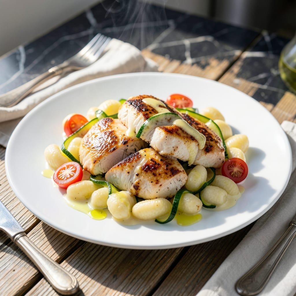 Lemon Chicken Gnocchi Recipe: Pillowy Dumplings in Zesty Cream Sauce