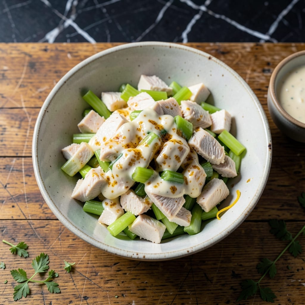 Chop Chicken Salad Recipe: Crunchy Celery and Creamy Dressing Harmony Chop Chicken Salad Recipe: Crunchy Celery and Creamy Dressing Harmony