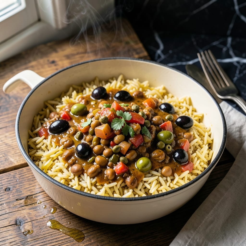 Rice and Gandules Recipe: Puerto Rican Sofrito-Infused Tradition Rice and Gandules Recipe: Puerto Rican Sofrito-Infused Tradition