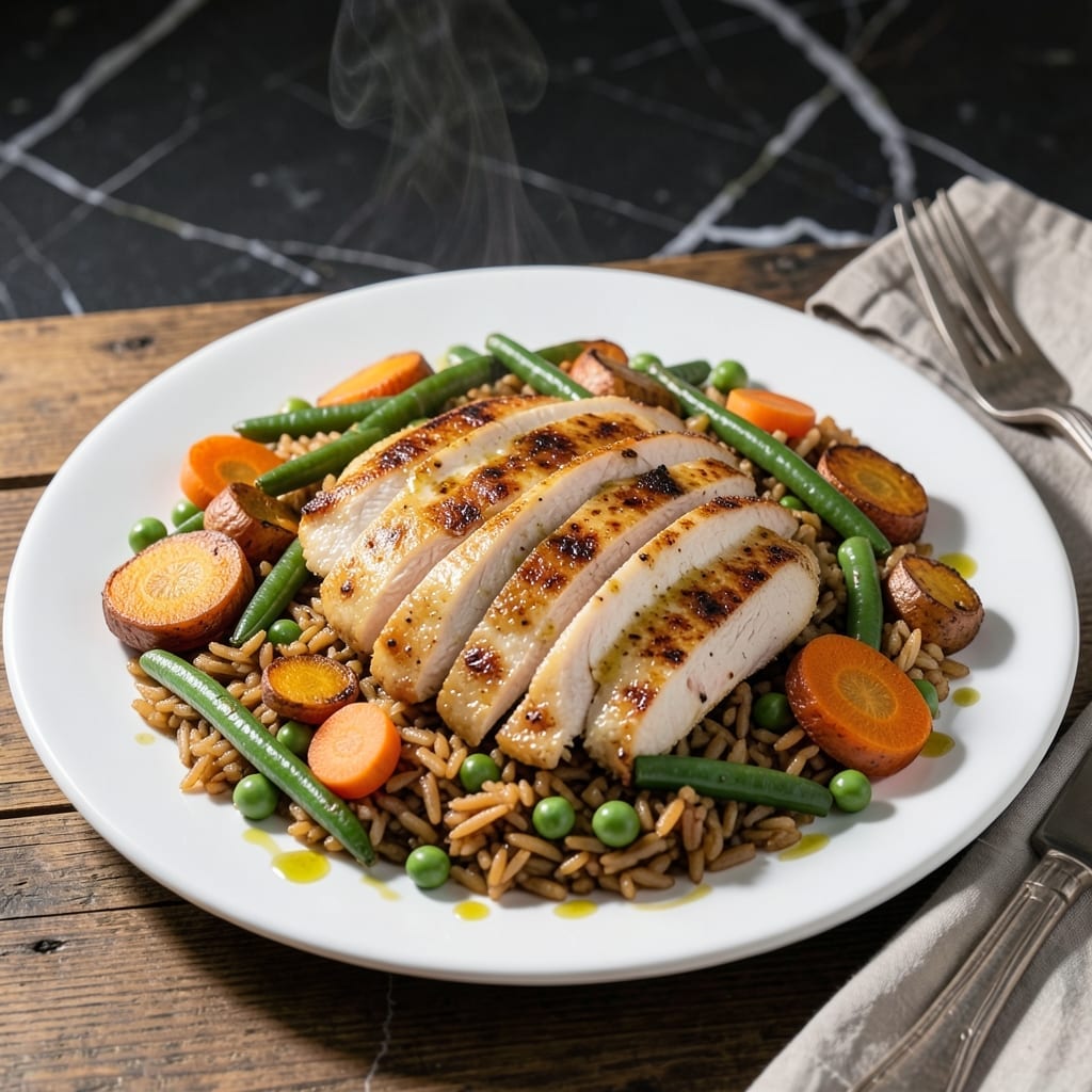 Blue Buffalo Healthy Aging Chicken and Brown Rice Recipe: Nutrient-Rich Bowl for Senior Dogs