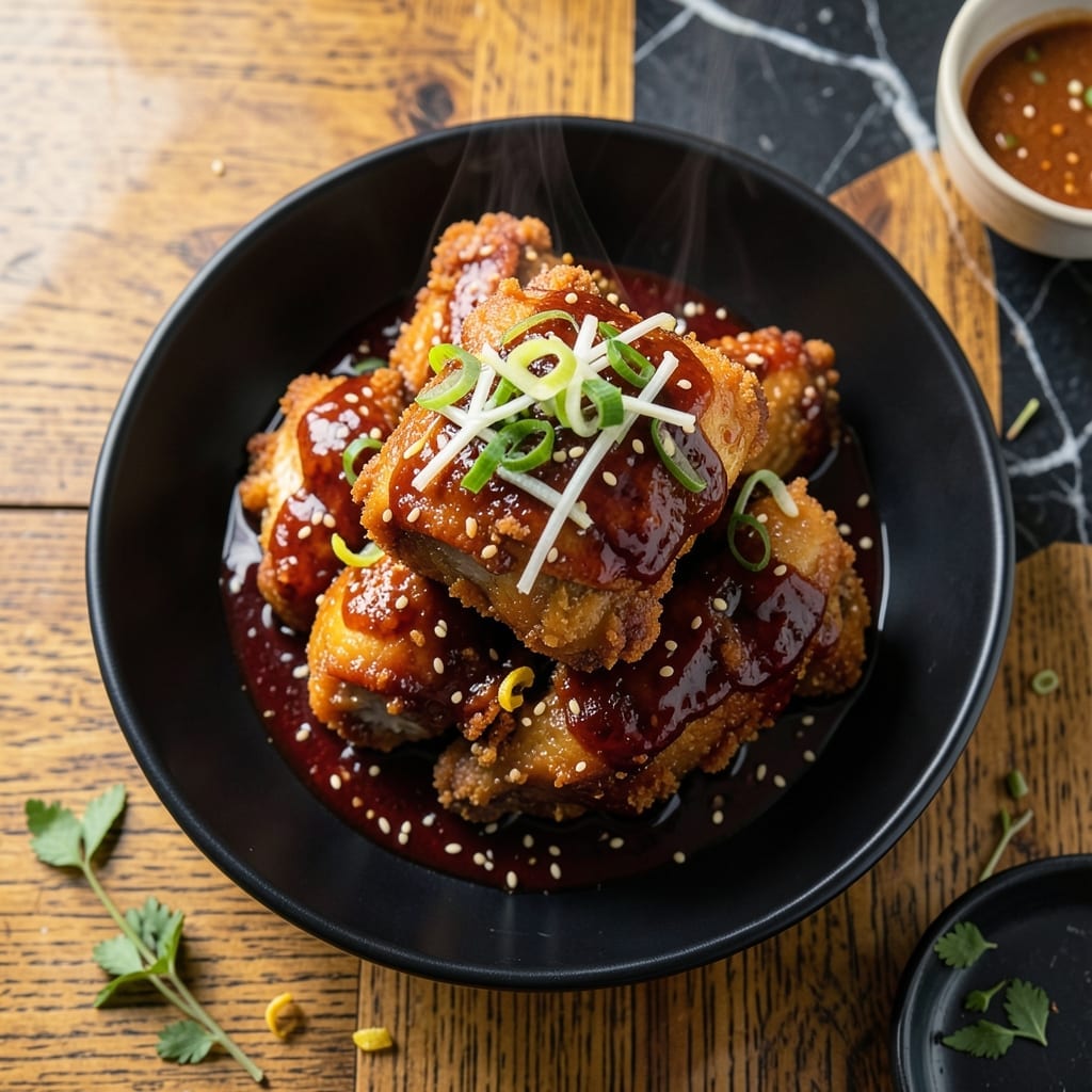 Wet Fried Chicken Recipe: Double-Crisped Korean-Style Delight