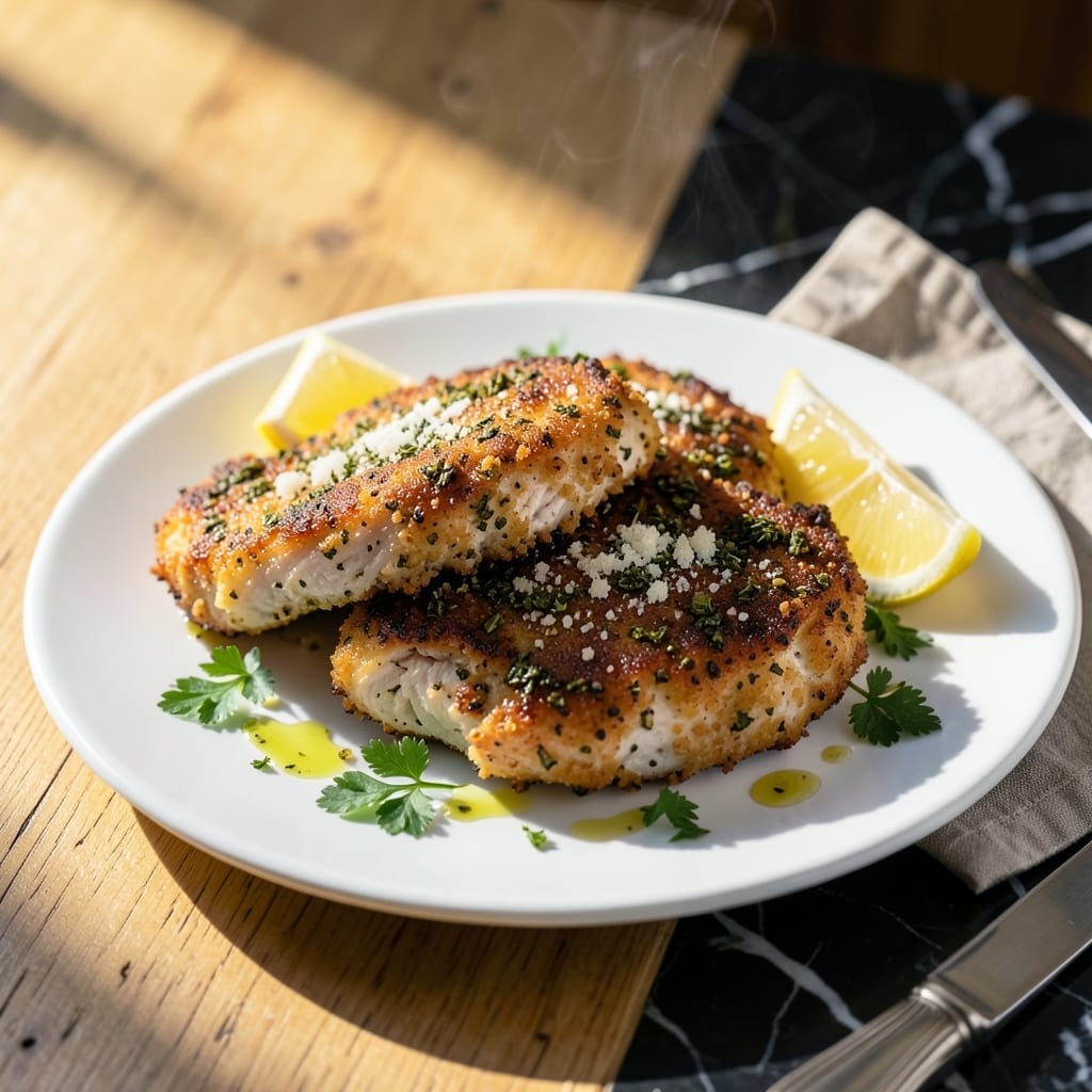 Chicken Oreganato Recipe: Garlicky Herb-Crusted Italian Classic Chicken Oreganato Recipe: Garlicky Herb-Crusted Italian Classic