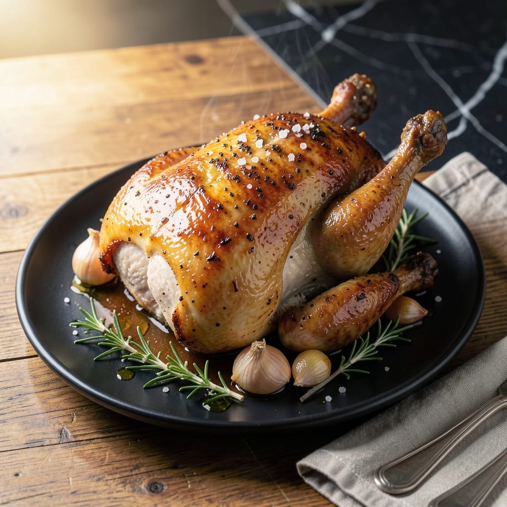 Roasted Jidori Chicken Recipe: Crispy Skin and Succulent Meat