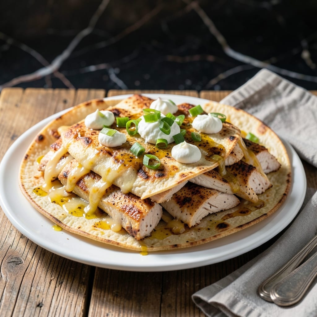 Chicken Casadia Recipe: Crispy Tortilla With Cheesy Chicken Filling Chicken Casadia Recipe: Crispy Tortilla With Cheesy Chicken Filling