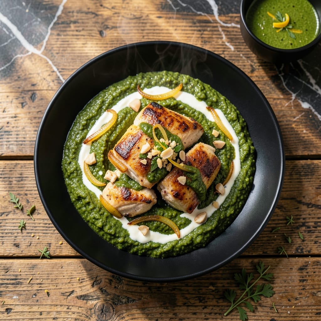 Palak Chicken Recipe: Spinach-Infused North Indian Curry Palak Chicken Recipe: Spinach-Infused North Indian Curry