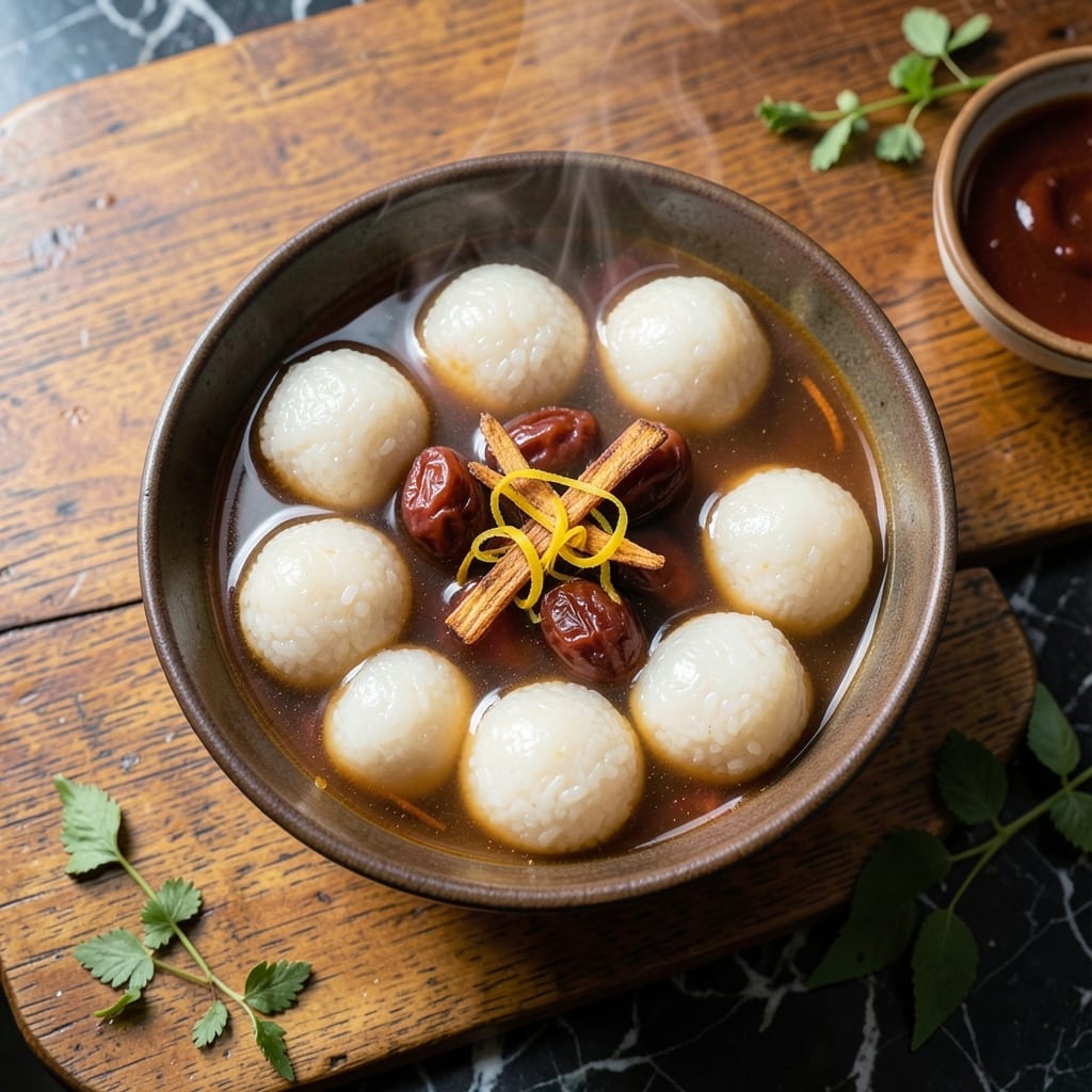 Sweet Rice Ball Soup Recipe: Warm and Chewy Asian Comfort
