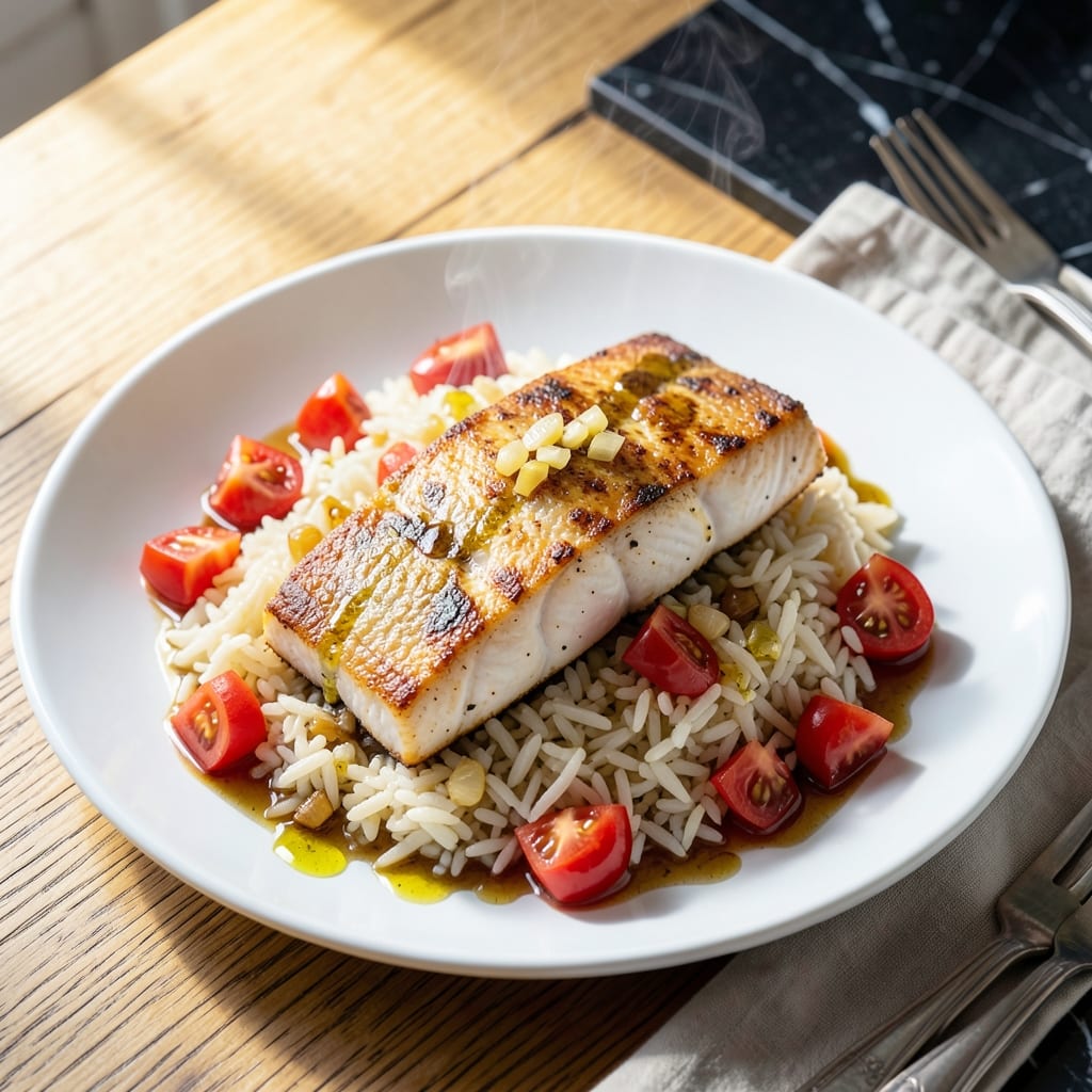 Fish Rice Tomato Recipe: Mediterranean One-Pot Flavor