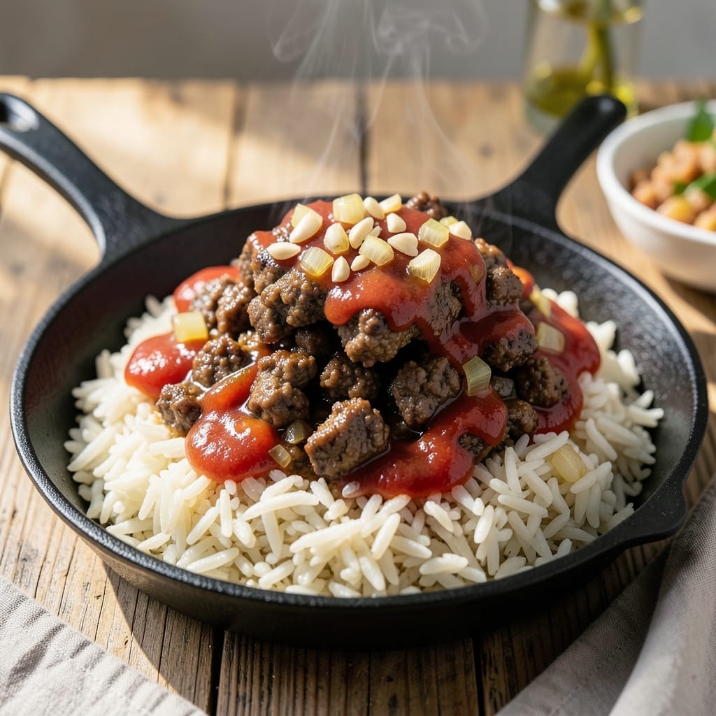 Hamburger Rice Skillet Recipe: One-Pan Weeknight Comfort