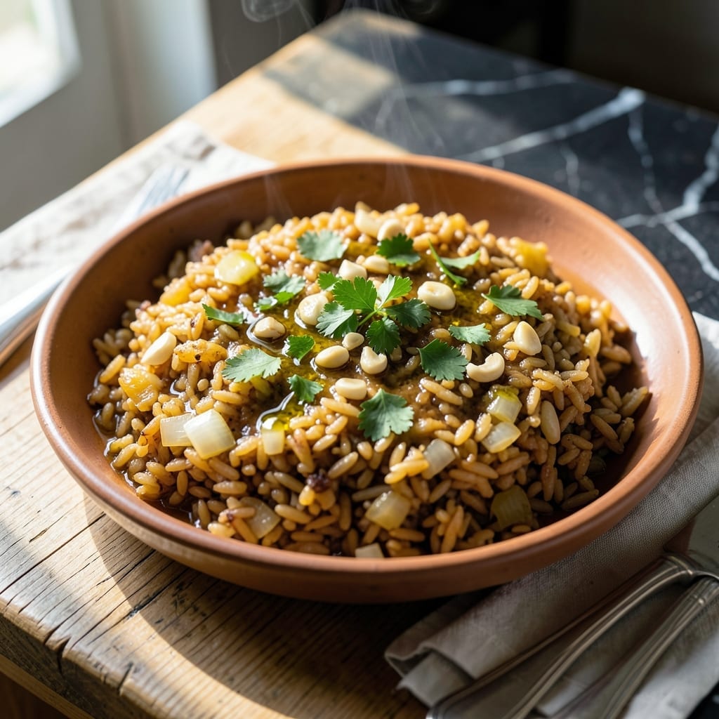 Greek Style Rice Pilaf Recipe: Lemon-Kissed Orzo with Herbs Greek Style Rice Pilaf Recipe: Lemon-Kissed Orzo with Herbs