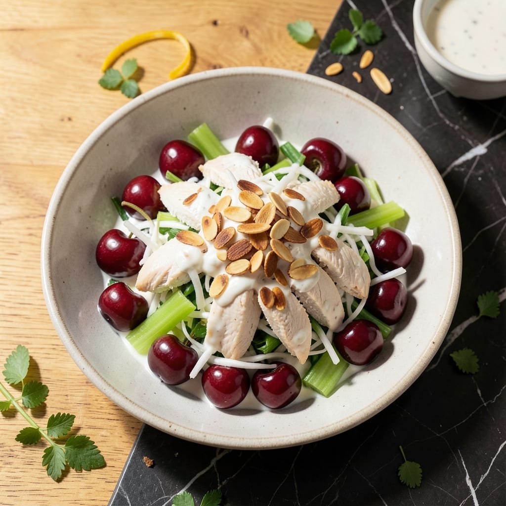 Cherry Chicken Salad Recipe: Sweet Tart Crunch in Every Bite Cherry Chicken Salad Recipe: Sweet Tart Crunch in Every Bite