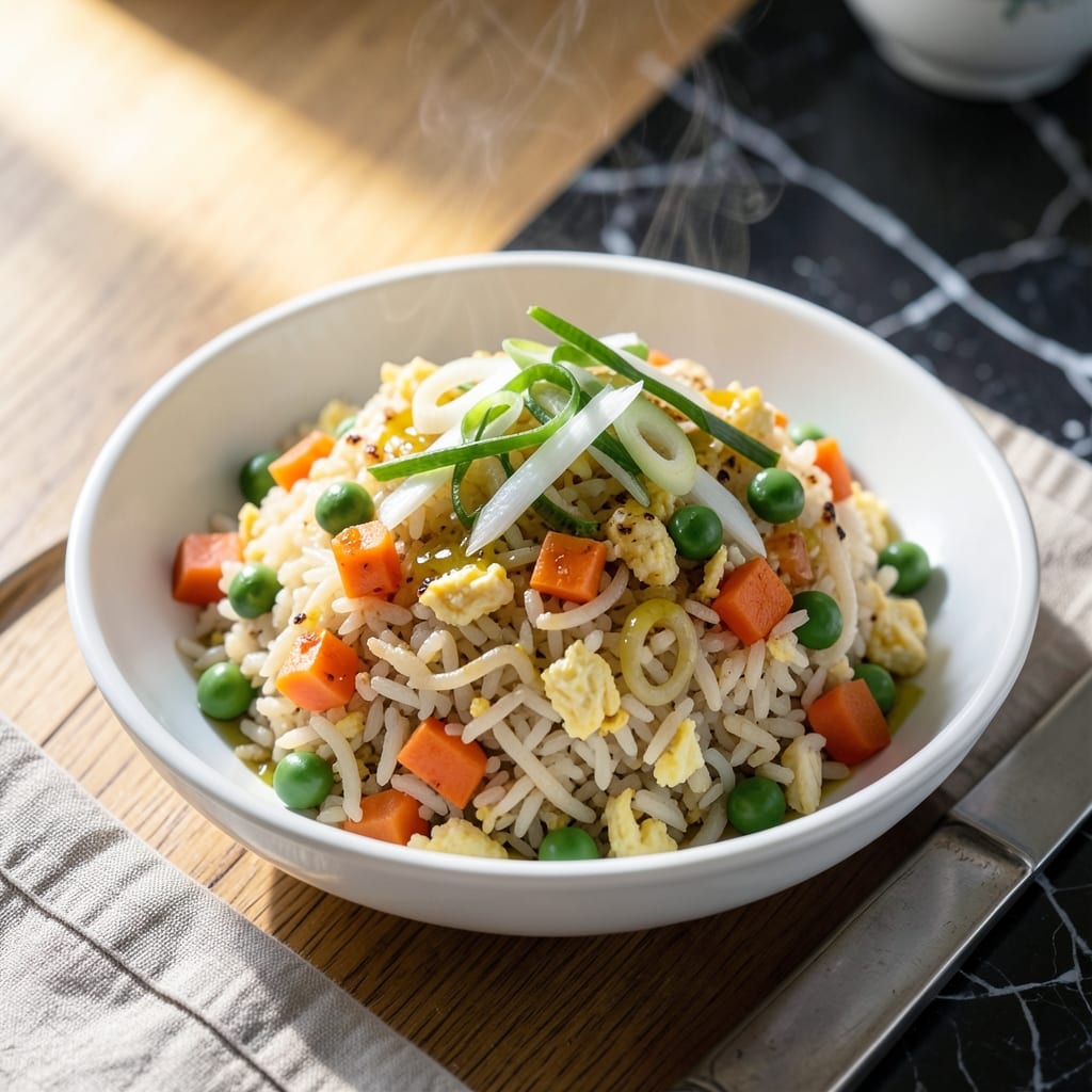 Fried Rice Recipe: Day-Old Rice Revived With Wok Heat Fried Rice Recipe: Day-Old Rice Revived With Wok Heat