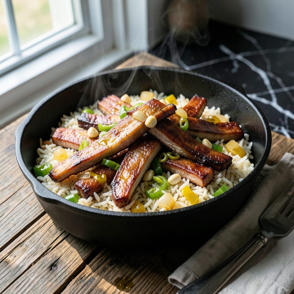 Pigtails and Rice Recipe: Slow-Cooked Tenderness with Bold Spices