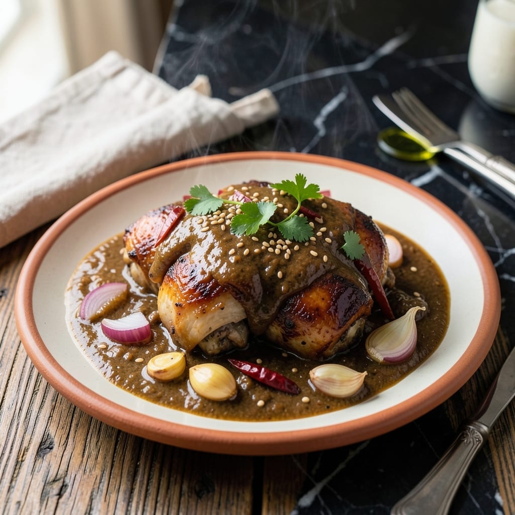 Chicken Mole Recipe: Rich Chocolate-Chile Complexity Chicken Mole Recipe: Rich Chocolate-Chile Complexity