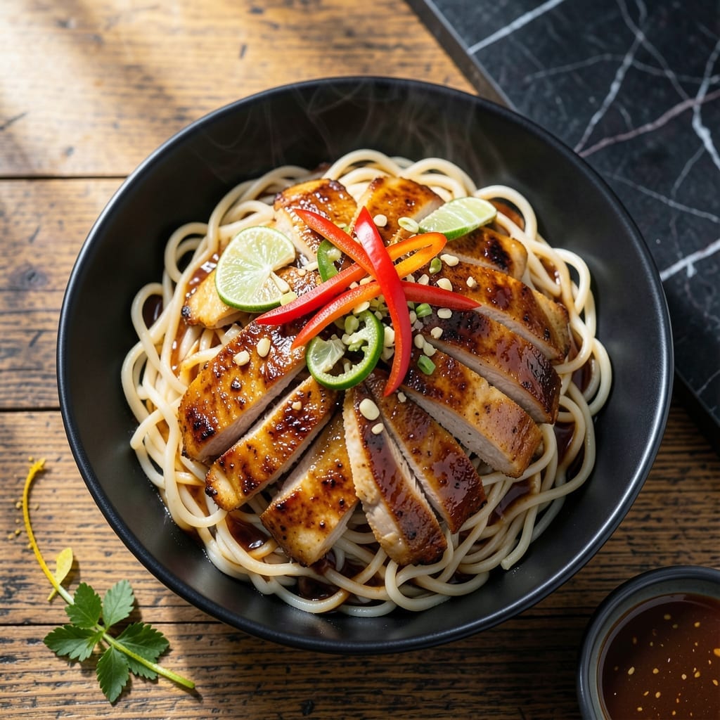 Flat Rice Noodle Stir Fry Recipe: Wok-Tossed Street Food Flavor Flat Rice Noodle Stir Fry Recipe: Wok-Tossed Street Food Flavor