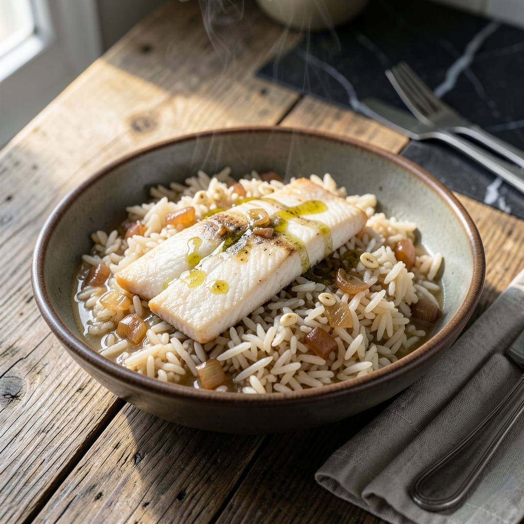 Haddock Rice Recipe: Flaky Fish and Fragrant Grains in One Pot