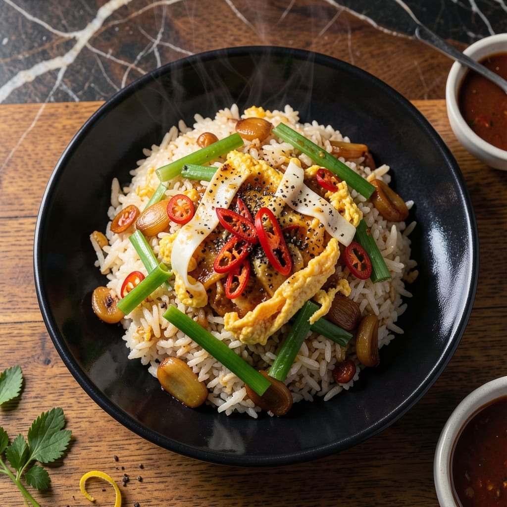 Thai Chili Fried Rice Recipe: Wok-Tossed Spicy Aromatics Thai Chili Fried Rice Recipe: Wok-Tossed Spicy Aromatics
