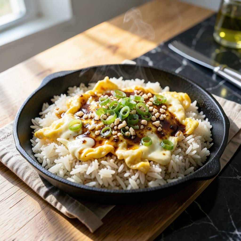 Morning Rice Hack Recipe: Savory Breakfast in Minutes Morning Rice Hack Recipe: Savory Breakfast in Minutes
