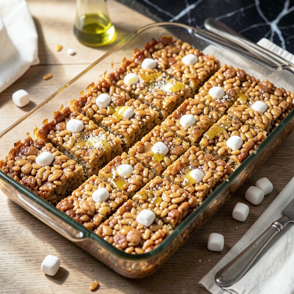 Home Made Rice Crispy Treats Recipe: Gooey Marshmallow Goodness Home Made Rice Crispy Treats Recipe: Gooey Marshmallow Goodness