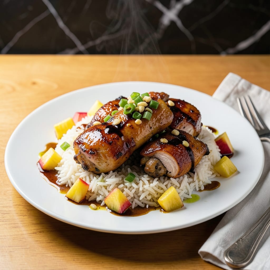 Pineapple Chicken and Jasmine Rice Recipe: Tropical Sweetness Meets Fragrant Grains