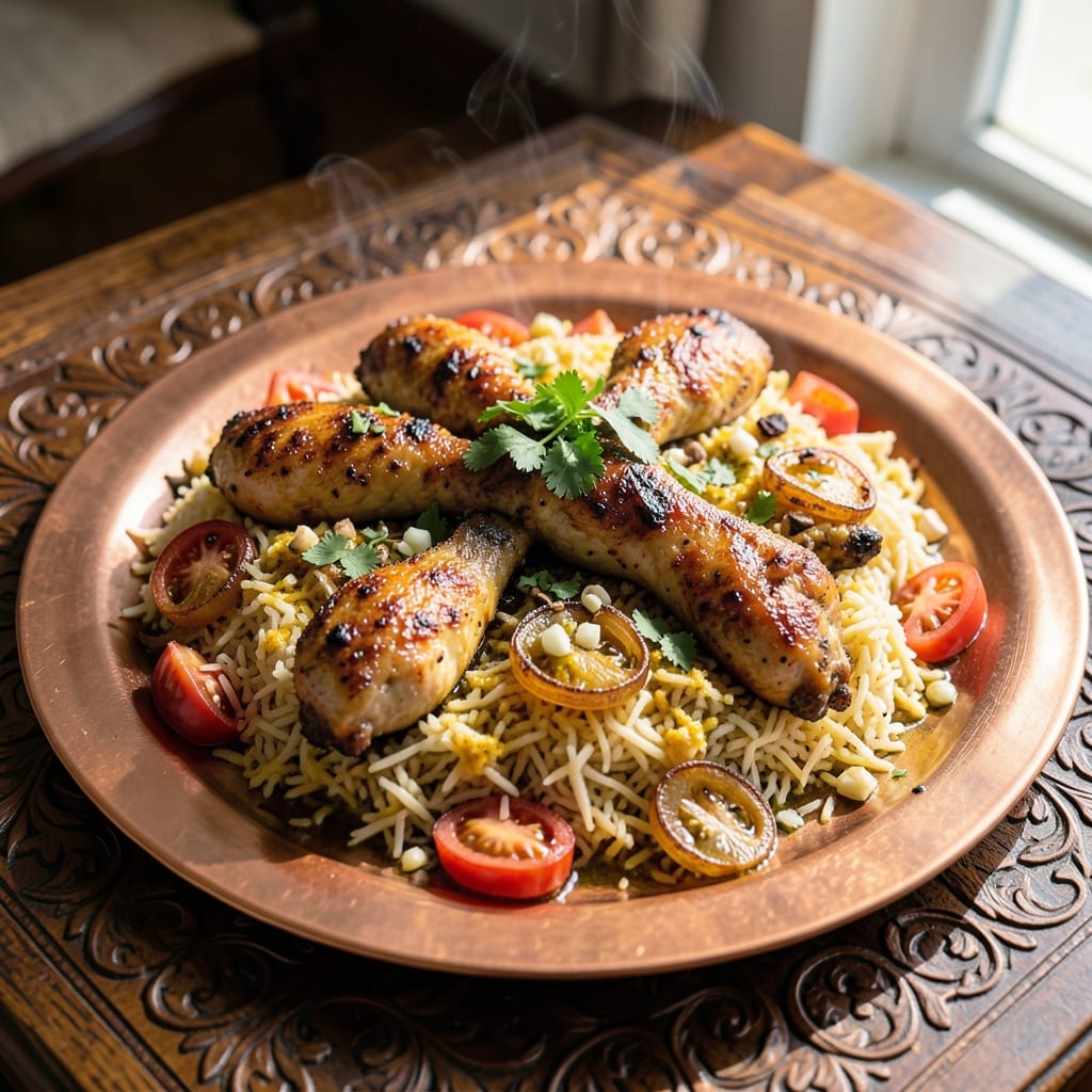 Chicken Mandi Rice Recipe in Urdu: Fragrant Spiced Rice With Tender Chicken