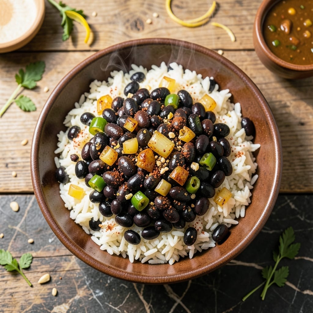 Hispanic Black Beans and Rice Recipe: Smoky One-Pot Tradition Hispanic Black Beans and Rice Recipe: Smoky One-Pot Tradition