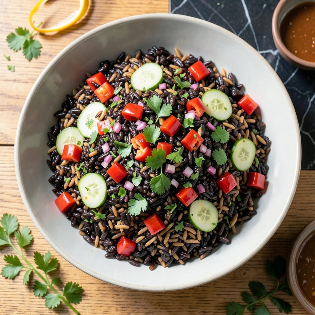 131 Main Wild Rice Salad Recipe: Nutty Texture and Herb-Infused Brightness 131 Main Wild Rice Salad Recipe: Nutty Texture and Herb-Infused Brightness