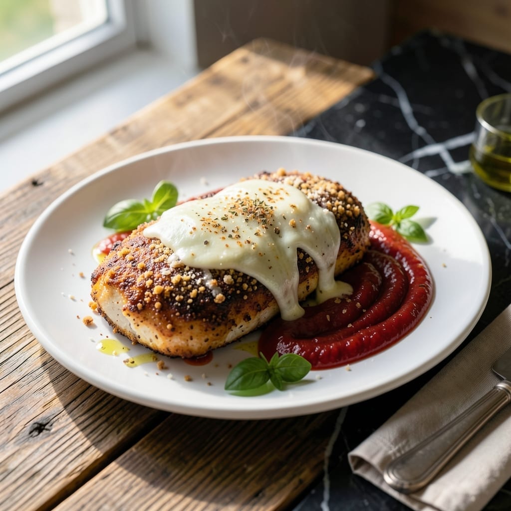 Chicken Parmesan Recipe: Melty Cheese and Crispy Cutlet Harmony