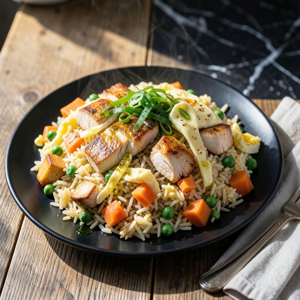 Weight Watchers Chicken Fried Rice Recipe: Light and Flavorful One-Pan Meal