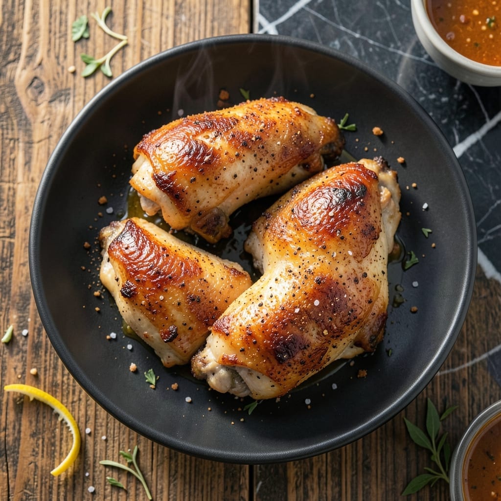 Skin On Chicken Recipe: Crispy Golden Skin With Succulent Meat Skin On Chicken Recipe: Crispy Golden Skin With Succulent Meat