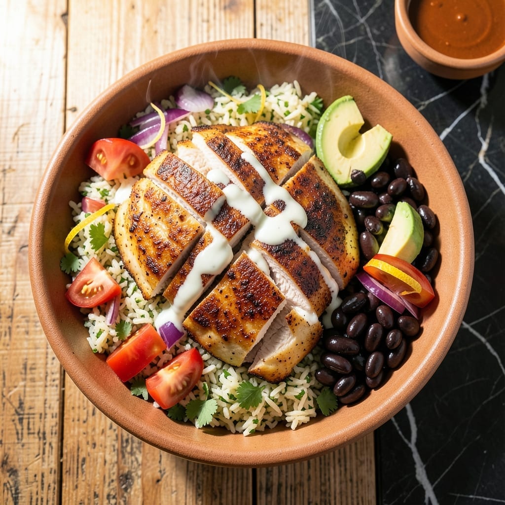 Mexican Chicken Bowl Recipe: Fiesty Flavors in a Customizable Meal Mexican Chicken Bowl Recipe: Fiesty Flavors in a Customizable Meal