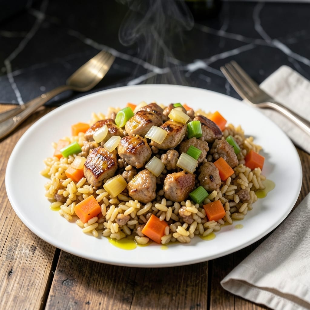 Ground Chicken Orzo Recipe: One-Pot Mediterranean Comfort