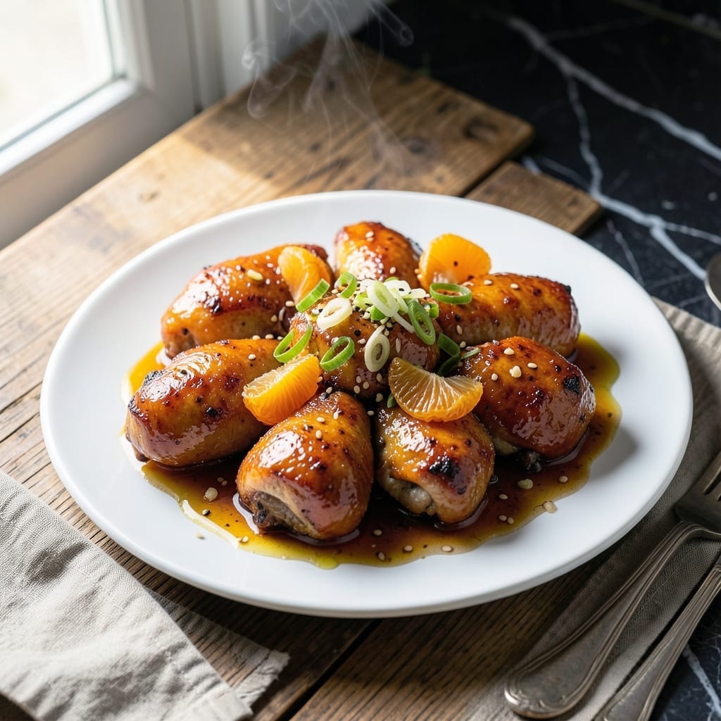 Mandarin Chicken Recipe: Orange-Glazed Crispy Bites Mandarin Chicken Recipe: Orange-Glazed Crispy Bites