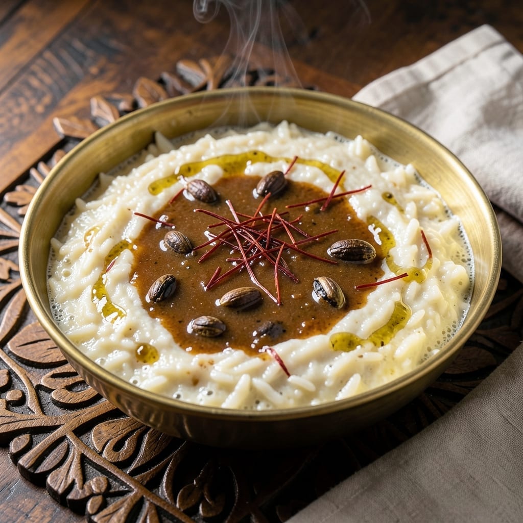 Indian Rice Dessert Recipe: Cardamom-Scented Sweetness with Saffron