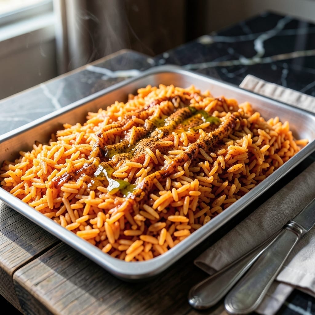 Halal Guys Orange Rice Recipe: Bright Citrus and Spiced Aroma