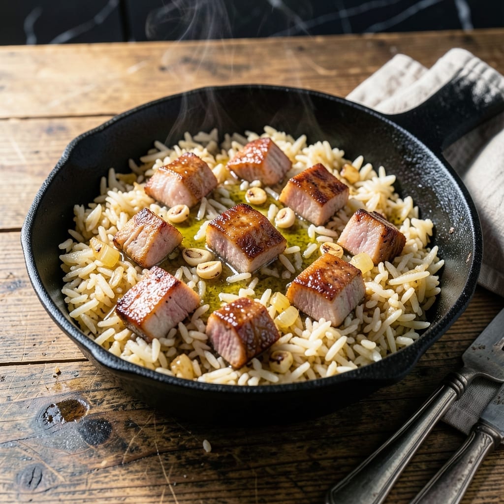 Greasy Ham Rice Recipe: Savory One-Pot Comfort