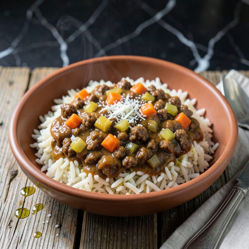 Rice Bolognese Recipe: Italian-Inspired One-Pot Heartiness