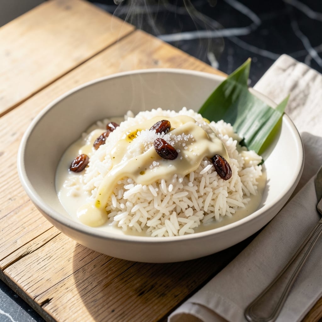 Simple Sweet Rice Recipe: Fragrant Coconut-Infused Dessert