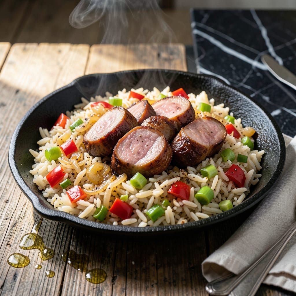 Dirty Rice Recipe Sausage: Cajun-Spiced Skillet with Smoky Depth Dirty Rice Recipe Sausage: Cajun-Spiced Skillet with Smoky Depth