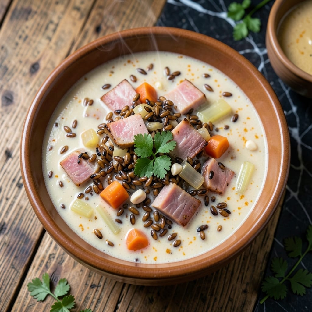Byerlys Wild Rice Soup Recipe With Ham: Minnesota-Style Creamy Comfort