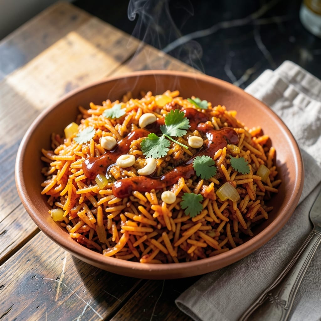 Harissa Rice Recipe: North African Spice With Fluffy Grains Harissa Rice Recipe: North African Spice With Fluffy Grains