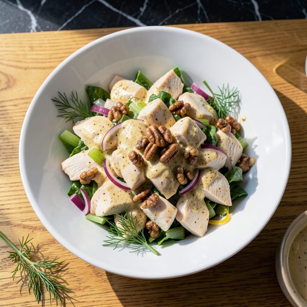 Chicken Salad With Mustard Recipe: Zesty Creamy Crunch in Minutes Chicken Salad With Mustard Recipe: Zesty Creamy Crunch in Minutes
