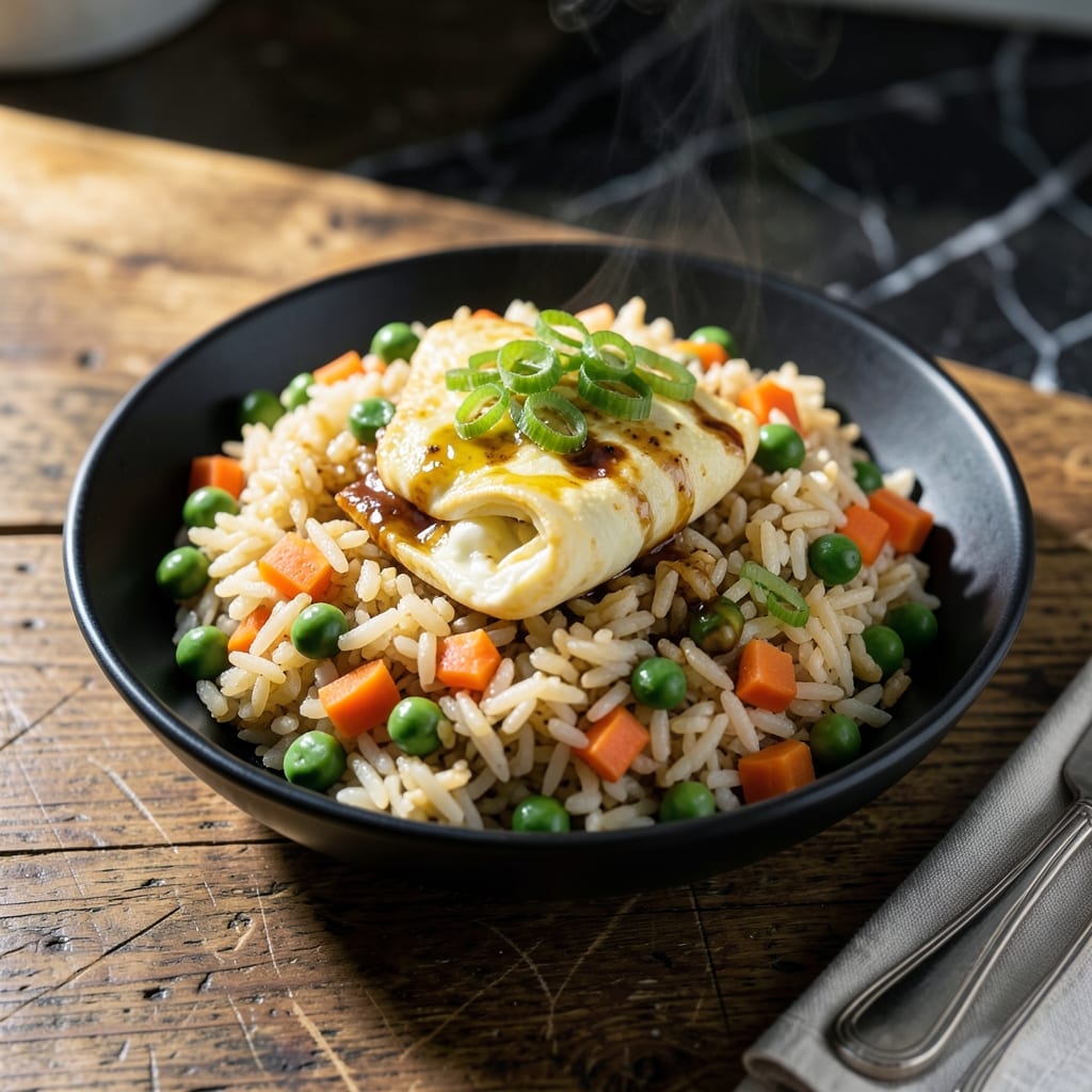 Fried Rice for 2 Recipe: Quick Wok-Charred Bites with Scrambled Egg Fried Rice for 2 Recipe: Quick Wok-Charred Bites with Scrambled Egg