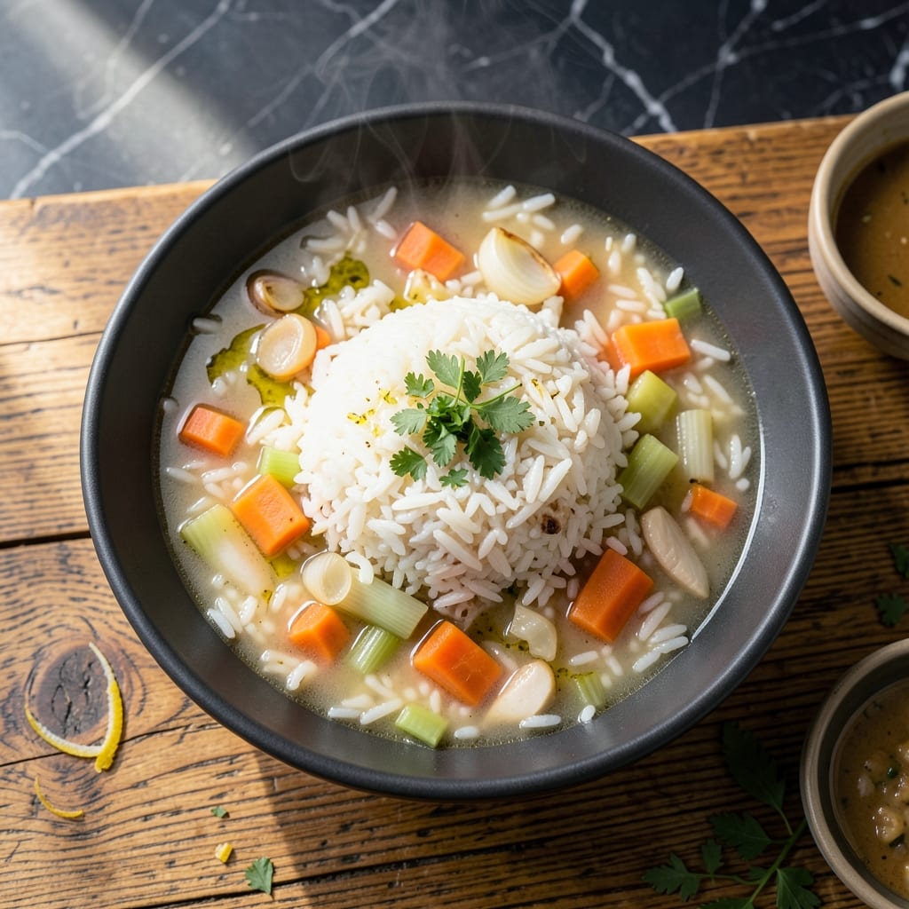 Rice Soup Recipe: Fragrant Broth With Tender Grains and Herbs Rice Soup Recipe: Fragrant Broth With Tender Grains and Herbs